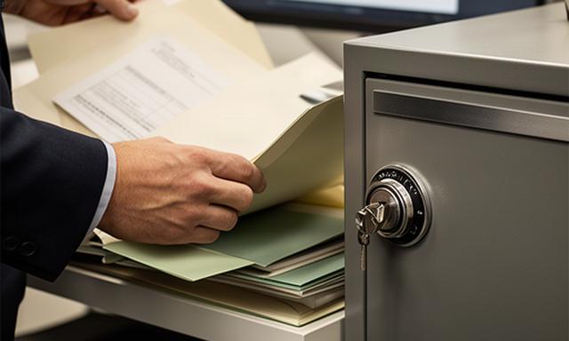社内利用ルールを確認し、情報管理の手順を整える担当者